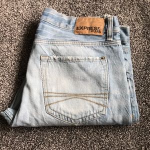 Men’s express slim fit straight leg jeans 32x32
